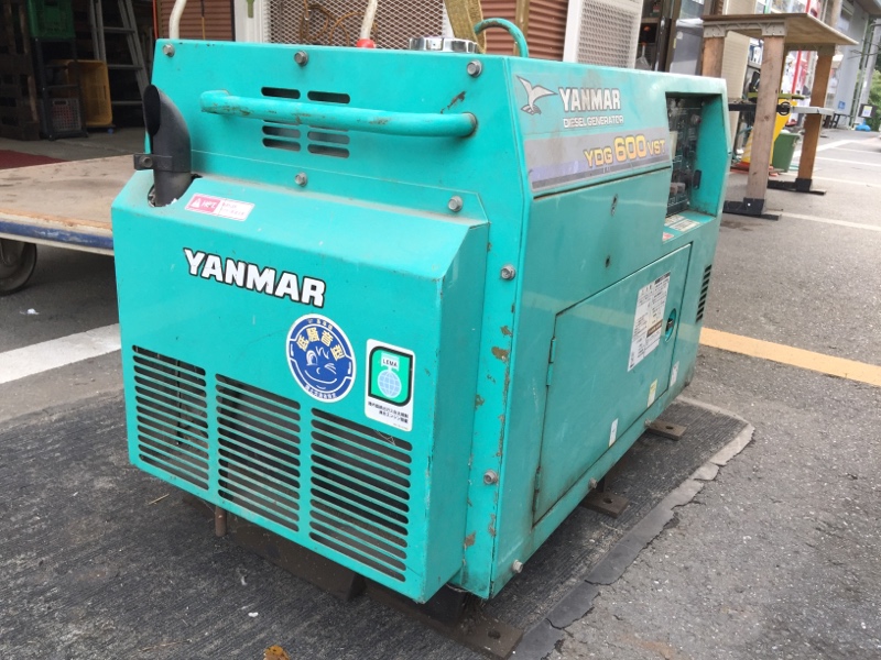 ディーゼル発電機 ヤンマー  YDG600VST-5E