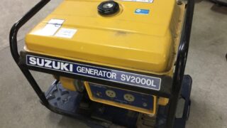 SUZUKI 発電機 SE3000L てぇかむ#低燃費化のフォトギャラリー「スズキ ： 発動発電機、SE