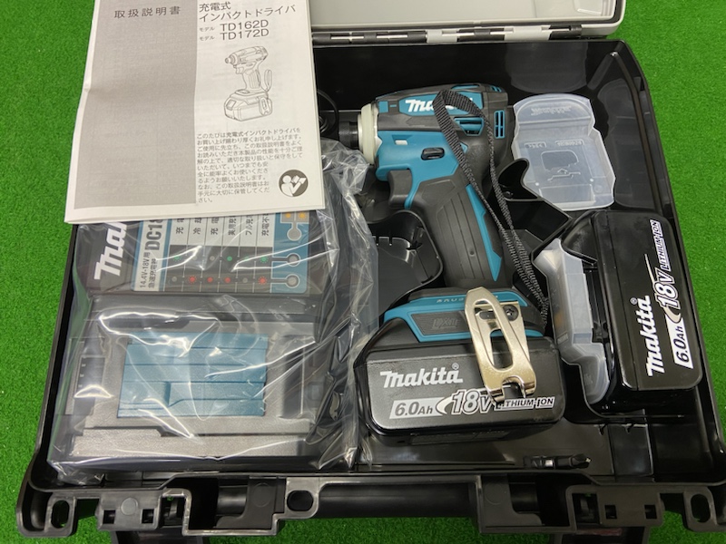 充電式インパクトドライバ マキタ/makita TD172DRGX 買取価格￥32,000